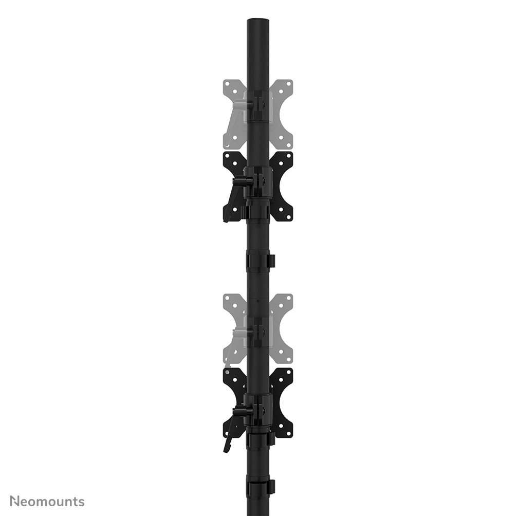 Neomounts DS45-600BL2V Support de moniteur double 10-32"